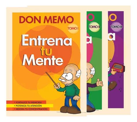 Don Memo Entrena Tu Mente Promo Tomos Y Env O Gratis