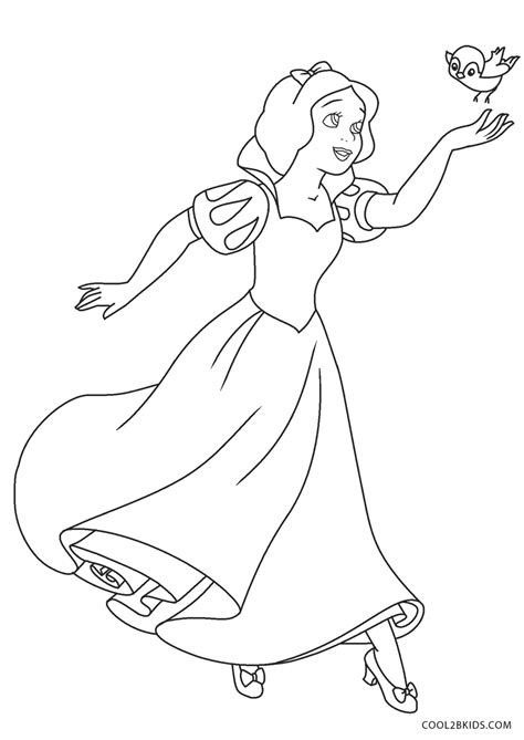 Coloriages Blanche Neige Coloriages Gratuits à Imprimer