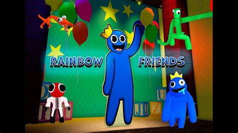 ПОЛНОЕ ПРОХОЖДЕНИЕ РАДУЖНЫХ ДРУЗЕЙ Rainbow Friends Roblox Youtube