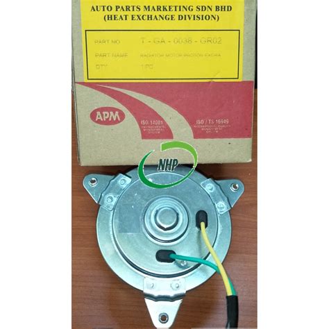 Proton Exora Old Model Radiator Fan Motor APM No Warranty