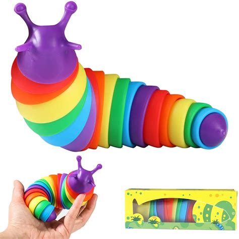 Caterpillar Sensory Fidget Toys Fidget Slug Toy