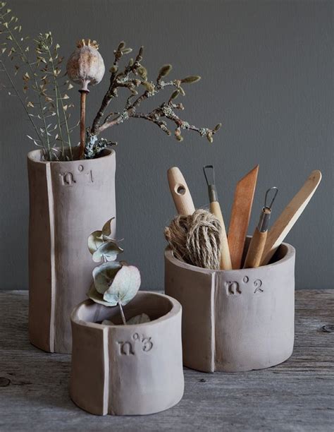 Tutoriel Poterie Pour Fabriquer Des Vases En Argile Poterie Pot En