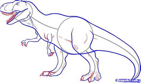 Dinosaur Outline Drawing at PaintingValley.com | Explore collection of ...