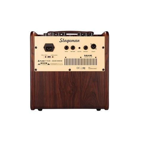 Купить Усилитель для акустической гитары NUX Stageman AC-50: отзывы ...