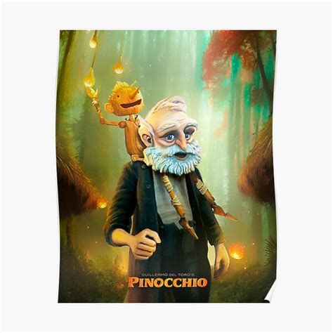 Guillermo Del Toro Pinocchio Poster For Sale By Paul Richarson