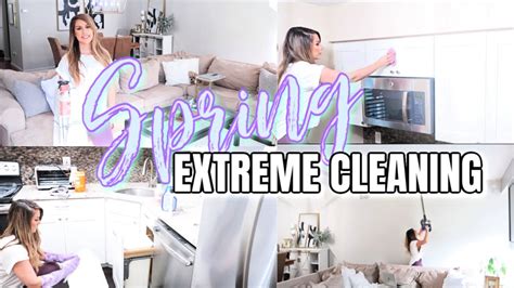 Spring Clean With Me 2020 Deep Cleaning Motivation Extreme Spring Clean With Me Clean