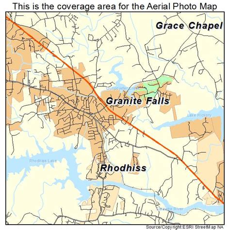 Granite Falls Nc Map - Darsie Francesca