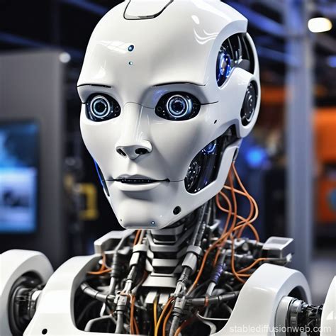 Animatronic Robot With 3d Facial Expression Stable Diffusion Online