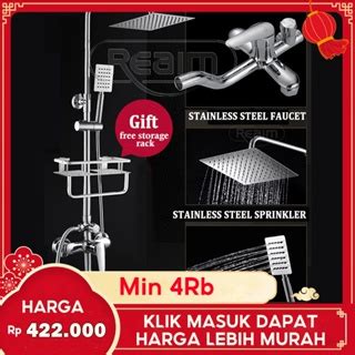 Jual Shower Set Fungsi Panas Dingin Dengan Faucet Shower Mandi Set