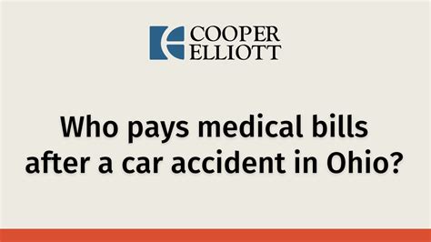 Who Pays Medical Bills After A Car Accident In Ohio