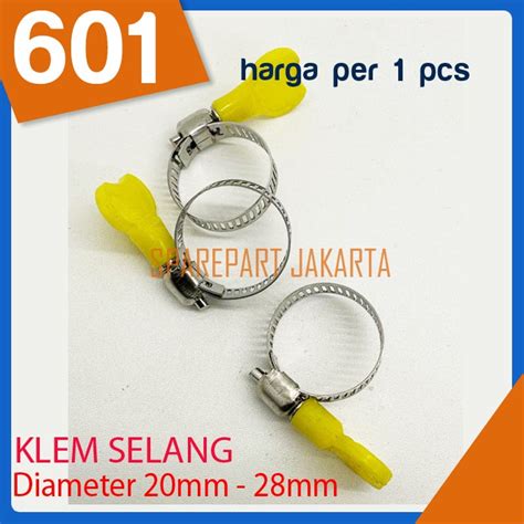 Jual Klem Selang Pembuangan Mesin Cuci Diameter Mm Mm Shopee