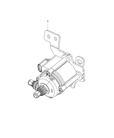 Auxiliary Pump 2020 Jeep Compass