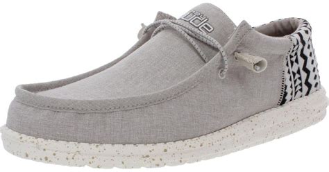 Hey Dude Wally Funk Camo Slip On Slip On Sneakers In Gray For Men Lyst