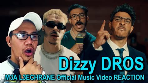 First Time Reaction Dizzy Dros M3a L3echrane Official Music Video