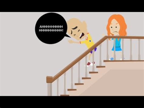 Rosie Pushes Caillou Down The Stairs Grounded 13 YouTube