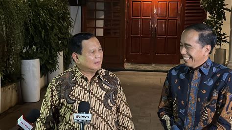 Jokowi Temui Prabowo Malam Malam Di Kertanegara Bahas Apa News