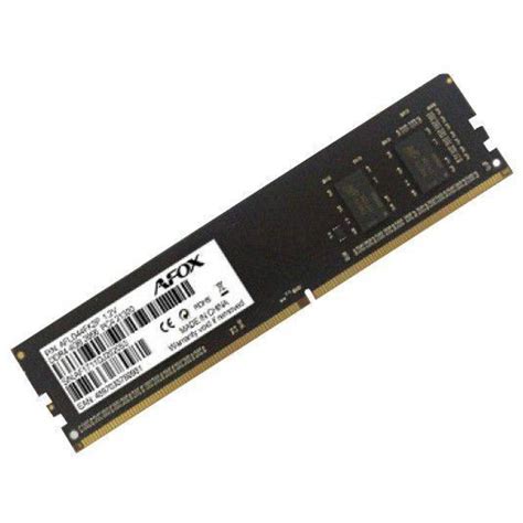 Memória RAM 4GB DDR4 Afox AFLD44EK1P 2400Mhz