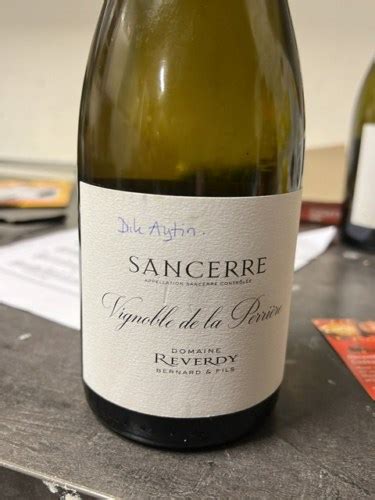 Bernard Reverdy Fils Vignoble de la Perrière Sancerre Vivino US