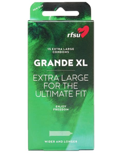 RFSU Grande XL Kondomer 15 Stk Apotek 1