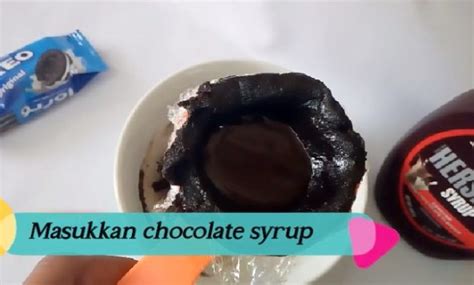 Resepi Kek Coklat Lava Guna Biskut Oreo Bahan Je Tanpa Kukus Tanpa