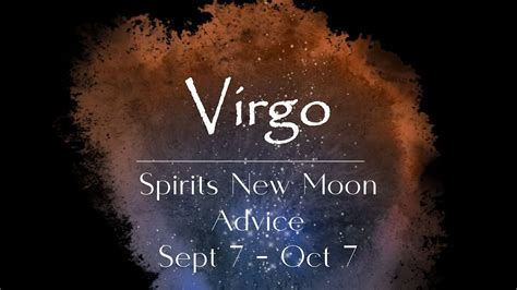 VIRGO Sun Rising Sign Spirits New Moon Guidance September 7th