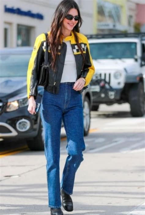 Kendall Jenner Y Los Jeans Rectos Perfectos Para Combinar Con Todo