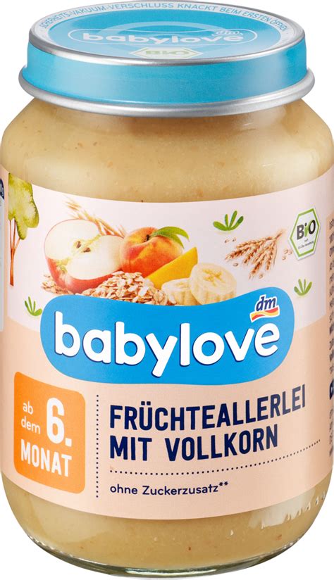 babylove Getreidebrei Früchteallerlei mit Vollkorn ab dem 6 Monat 190