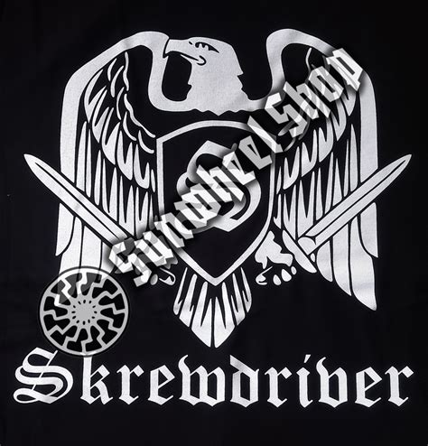 Skrewdriver T Shirt Sunwheel Shop