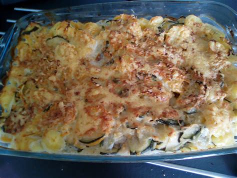 Gratin de courgettes jaunes et vertes au cookéo Mes Meilleures