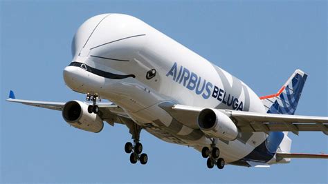 World's strangest-looking airplane? New Airbus Beluga takes flight ...