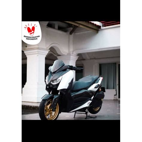 Jual Windshield Visor Ws Yamaha Xmax Replika Malossi Fin Racing