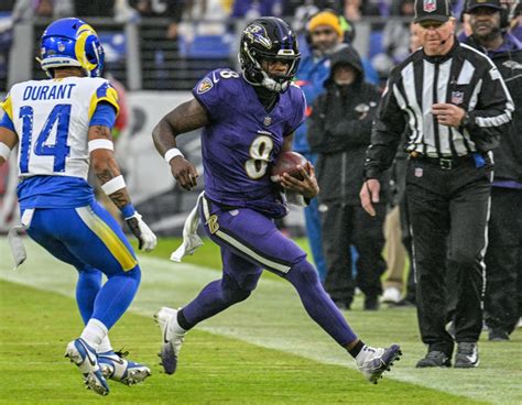 Ravens’ Lamar Jackson on the 37-31 win over Rams | VIDEO – Baltimore Sun