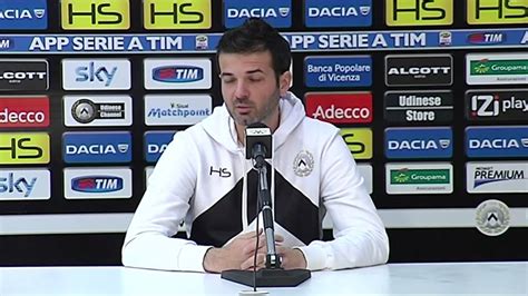 Udinese Channel La Conferenza Di Stramaccioni Pre Parma Youtube