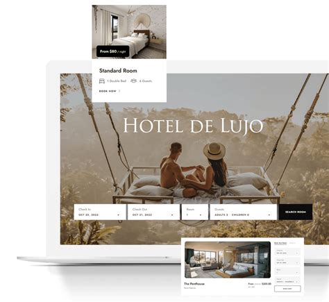 Diseño Página Web Para Hoteles Y Hostales Sistema Booking