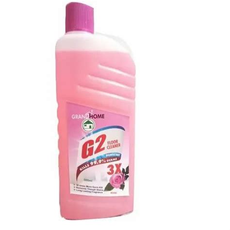 Grand Home 500 ML Rose Fragrance Floor Cleaner Packaging Type Bottle