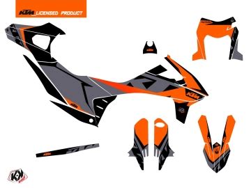 Kit D Co Motocross Ktm Gravity Gris Kutvek