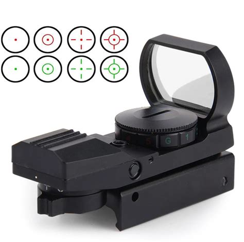 Holographic Reflex Reticle Red Green Dot Sight Hunting