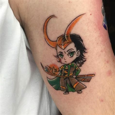 Loki God Of Mischief Tattoo