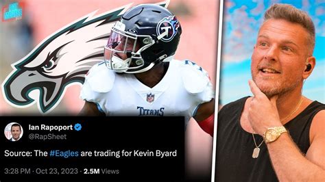 Eagles Trade For Kevin Byard Titans X Pro Bowl Stud Safety Pat