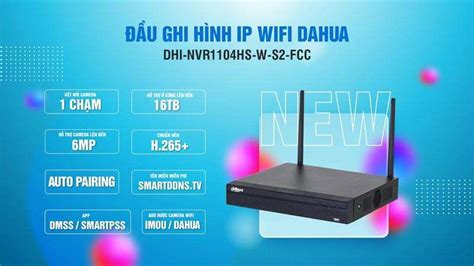 Dahua Dhi Nvr Hs W S Fcc U Ghi H Nh Ip Wifi K Nh