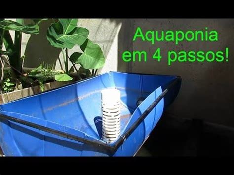 Como Montar Seu Sistema De Aquaponia Passo A Passo Parte