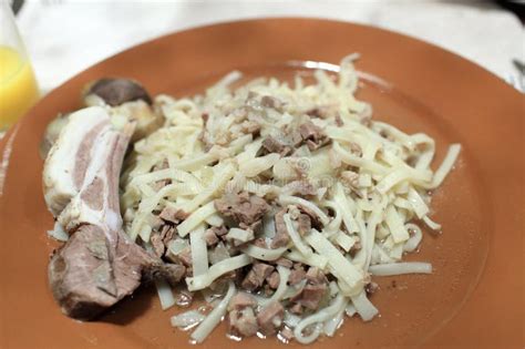 Beshbarmak stock photo. Image of main, healthy, lamb - 23994786