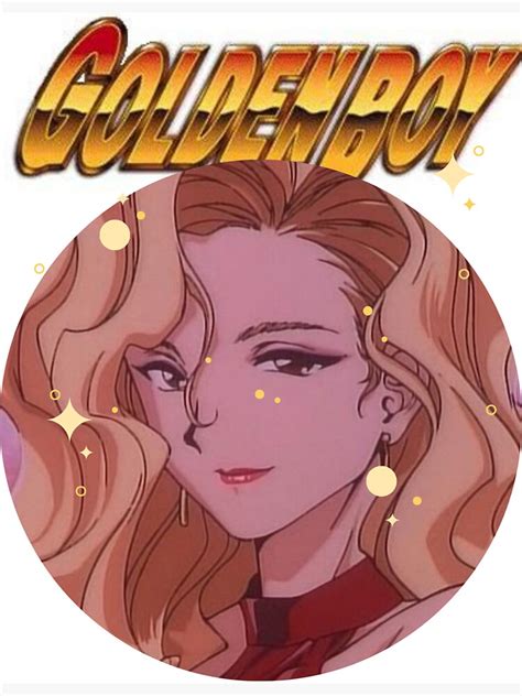 Golden Boy Anime Madame President Sticker For Sale By