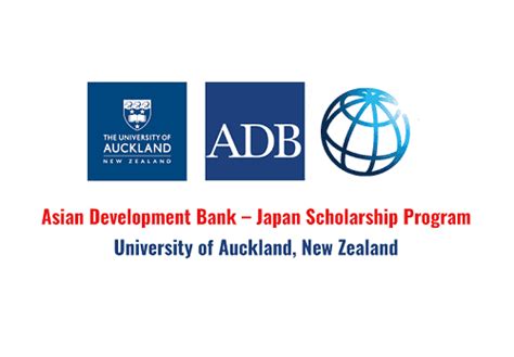 Adb Japan Scholarship Program 2022 At University Of Auckland Fully