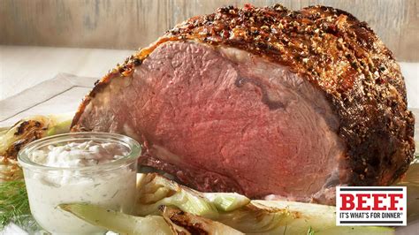 Garrison Family Foods - Recipe: Rib Roast with Horseradish Sauce