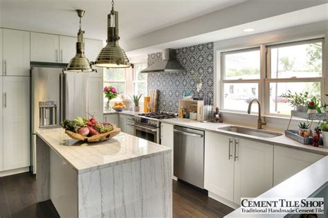 cement tile backsplash | Cement Tile Shop Blog