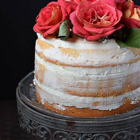 Naked 3 Layer Cake Cooking With Curls