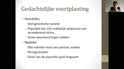 Thema Bs Geslachtelijke En Ongeslachtelijke Voortplanting Youtube