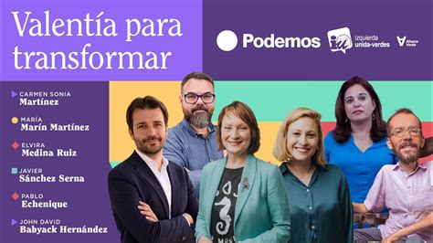 Murcia Valentia Para Transformar Podemos YouTube