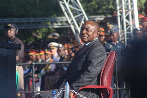 Ramaphosa Lauds Sandf Over Technological Advances Solomonstar